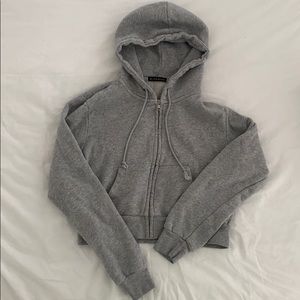 Brandy Melville Cropped Hoodie